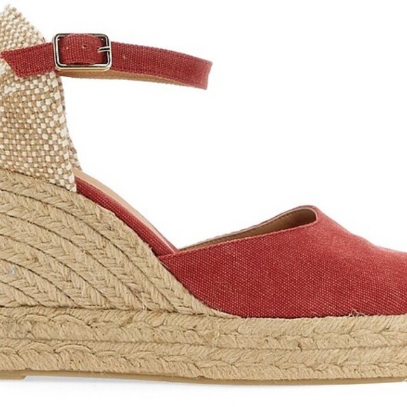 Red Casteñer Chiarita Espradilles Size 8 - Almost New - Picture 8 of 8